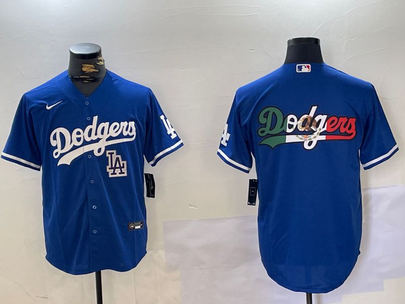 Men Los Angeles Dodgers Blank Blue Game 2024 Nike MLB Jersey style 10173->los angeles dodgers->MLB Jersey